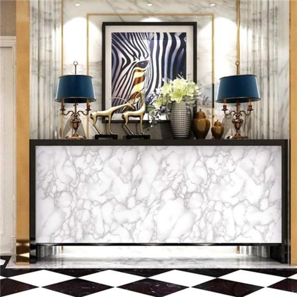 Marble Wallpaper Stick Countertop15.8x78.8 Inch - Picture 6 of 6